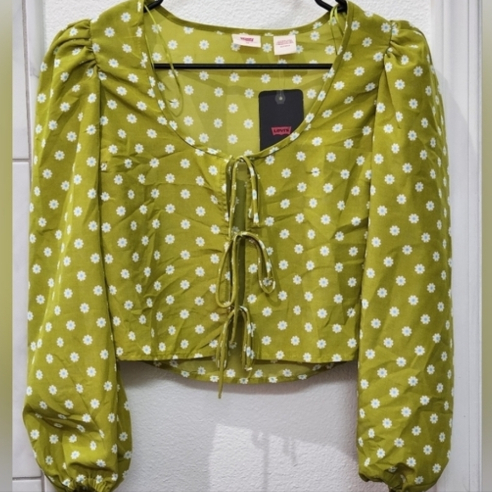 Levi's Embry Tie Blouse - Picture 4 of 5